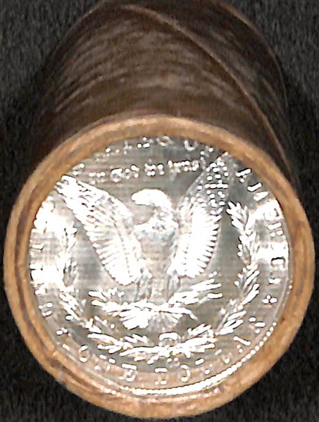 $20 BU Roll of Uncirculated Silver Morgan Dollars w/ End Roll CC (Carson City)