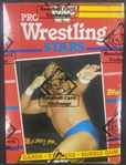1985 Topps WWF Pro Wrestling Stars BBCE Sealed Wax Box (Hulk Hogan Rookie Year)