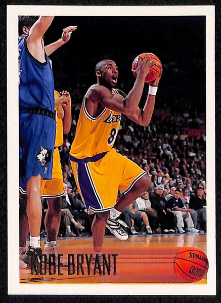 Lot of (2) 1996 Topps # 138 Kobe Bryant Rookie Cards