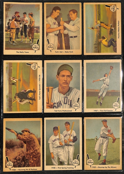 Lot of (270+) 1959-1963 Fleer Baseball Cards w. 1963 Fleer Willie Mays & 1961 33-Card Golden Press Complete Set