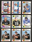 Lot of (390+) 1970s Topps Football, Basketball, & Hockey Cards w. 1973 Franco Harris & Ken Stabler Rookie Cards