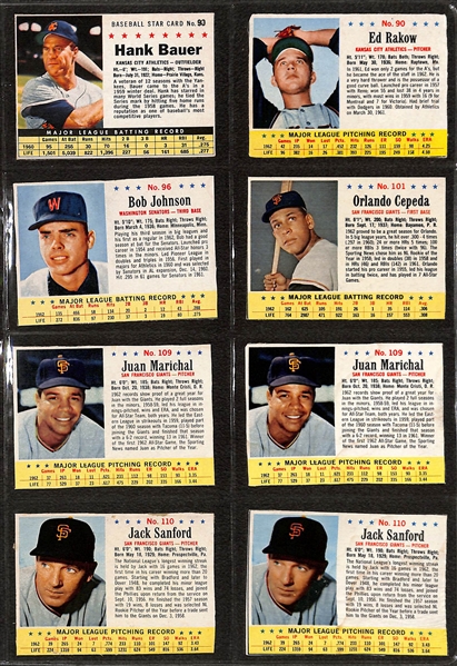 Lot of (250+) 1951-1974 Baseball Cards - Topps/Post/Red Man/Fleer and Various Regional Issued Cards w. 1952 Red Man Richie Ashburn with Tab 