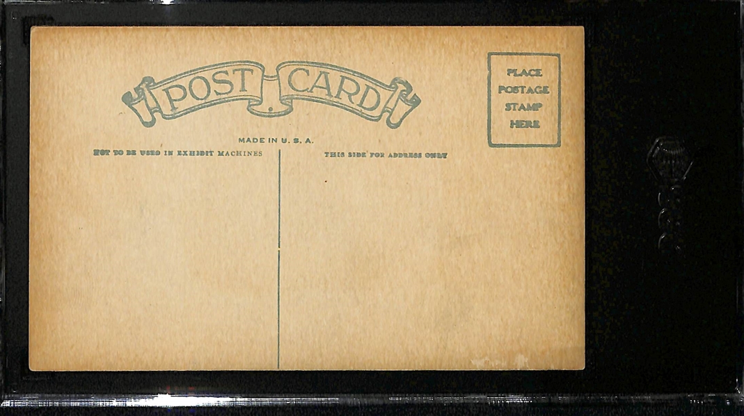 1926-29 Exhibits Pie Traynor (HOF - Pittsburgh Pirates) Postcard Back Graded SGC 3