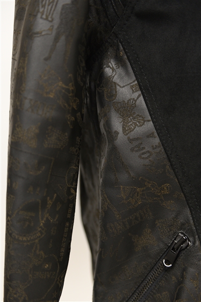 Muhammad Ali Autographed Adidas GOAT Leather Jacket #d/300 (JSA Auction Letter)