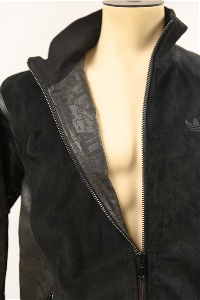 Muhammad Ali Autographed Adidas GOAT Leather Jacket #d/300 (JSA Auction Letter)