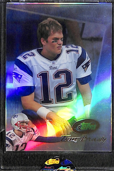 2003 & 2004 Tom Brady eTopps Short Print Football Cards