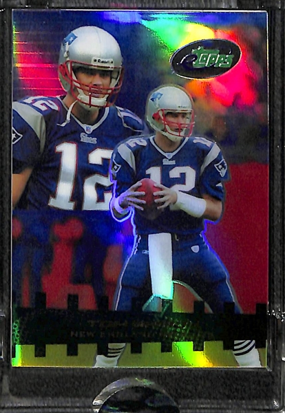 2003 & 2004 Tom Brady eTopps Short Print Football Cards