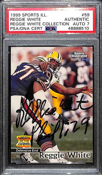 Lot Detail - Autographed 1999 Sports Illustrated Reggie White