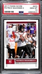 2017 Panini Score Patrick Mahomes Rookie Card #403 Graded PSA 10 Gem Mint!