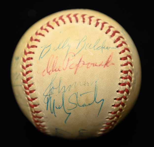 Lot of (5) Autographed Baseballs w. Carl Yastrzemski and Al Kaline Single Signed Balls (JSA Auction Letter)