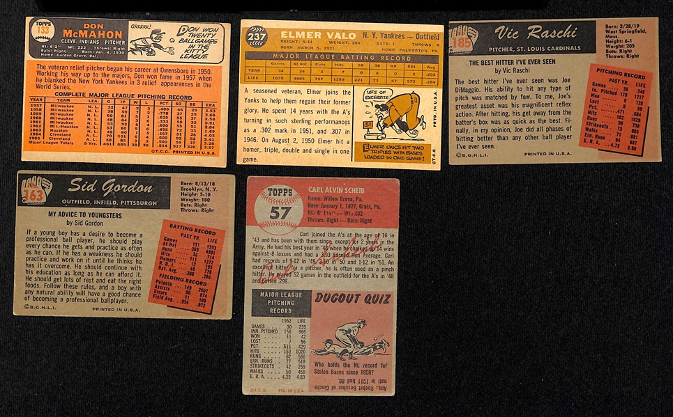 Lot of (30) 1950s and 1960s Topps Baseball Athletics Autographed Cards w. Dick Green and Others (JSA Auction Letter). 