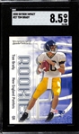 2000 Skybox Impact Tom Brady Rookie Card #27 Graded SGC 8.5