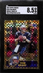 Rare 2003 Topps Chrome Tom Brady Gold Xfractor #26/101 Graded SGC 8.5