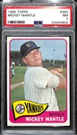 1965 Topps Mickey Mantle #350 Graded PSA 7 (NM - Looks Pack Fresh and Near Perfect Centering!)