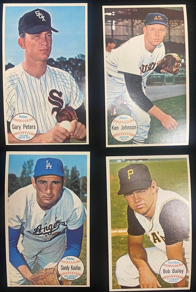 1968 Topps Game and 1964 Topps Giants Baseball Complete Sets