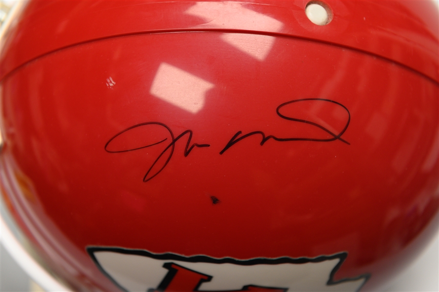 Joe Montana Autographed Riddell Pro Line Authentic Kansas City Chiefs Helmet w. Upper Deck Authentication