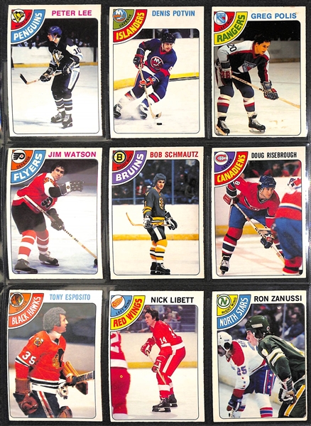 1978-79 O-Pee-Chee Hockey Complete Set w. Mike Bossy Rookie