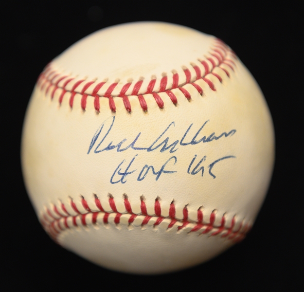 (2) Signed Baseballs - Richie Ashburn (HOF Inscription) & 1992 HOF Class SIgned Baseball (Tom Seaver, Hal Newhouser, & Rollie Fingers) - Both w. JSA COAs 