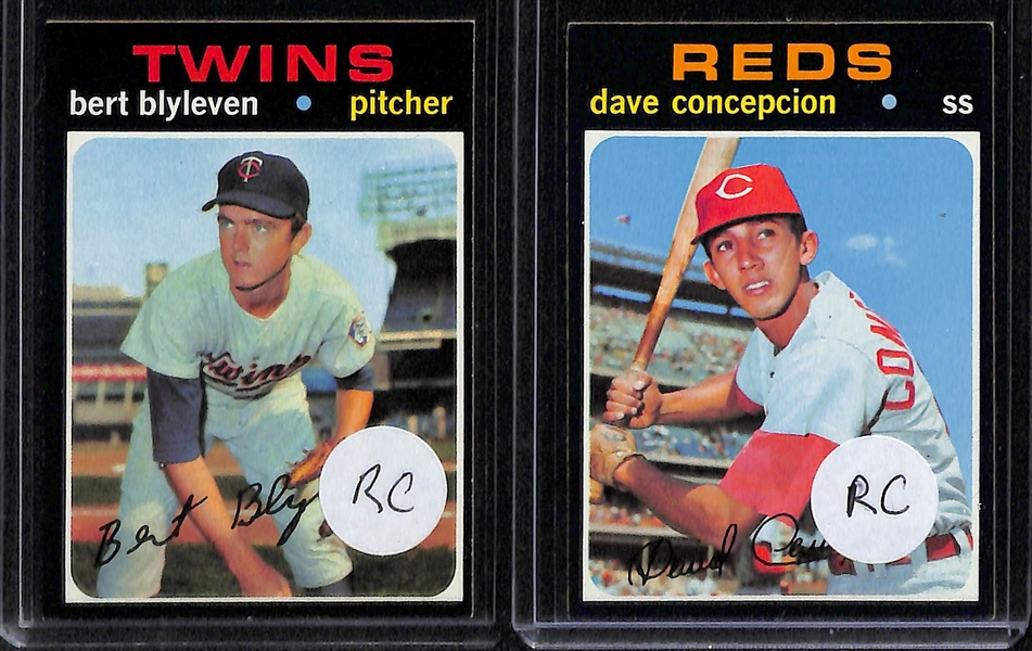 Lot of Approximately (200) 1969-1974 Topps Baseball Cards w. 1971 Thurman Munson (2nd Year)