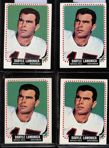  Lot of (37) 1962-1967 Topps/Fleer Football Cards w. 1962 Topps Jim Brown