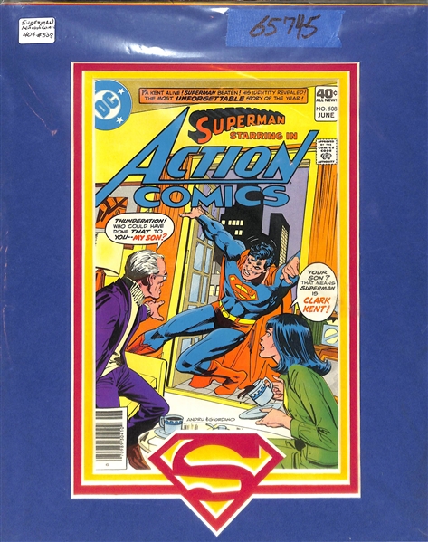 Lot of (9) 1950s-1990s Superman Comic Books & (1) Superboy w. Superman March-April 1953 No. 81