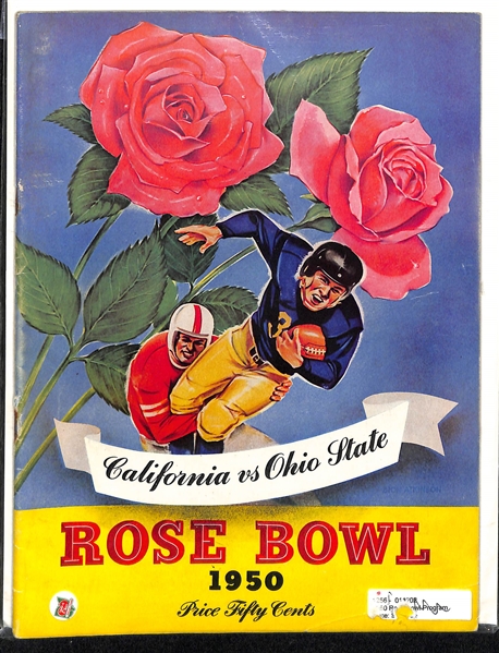  Lot of (8) Vintage Sports Illustrated/Rose Bowl Program w. Sports Illustrated Dummy Issue No. 1