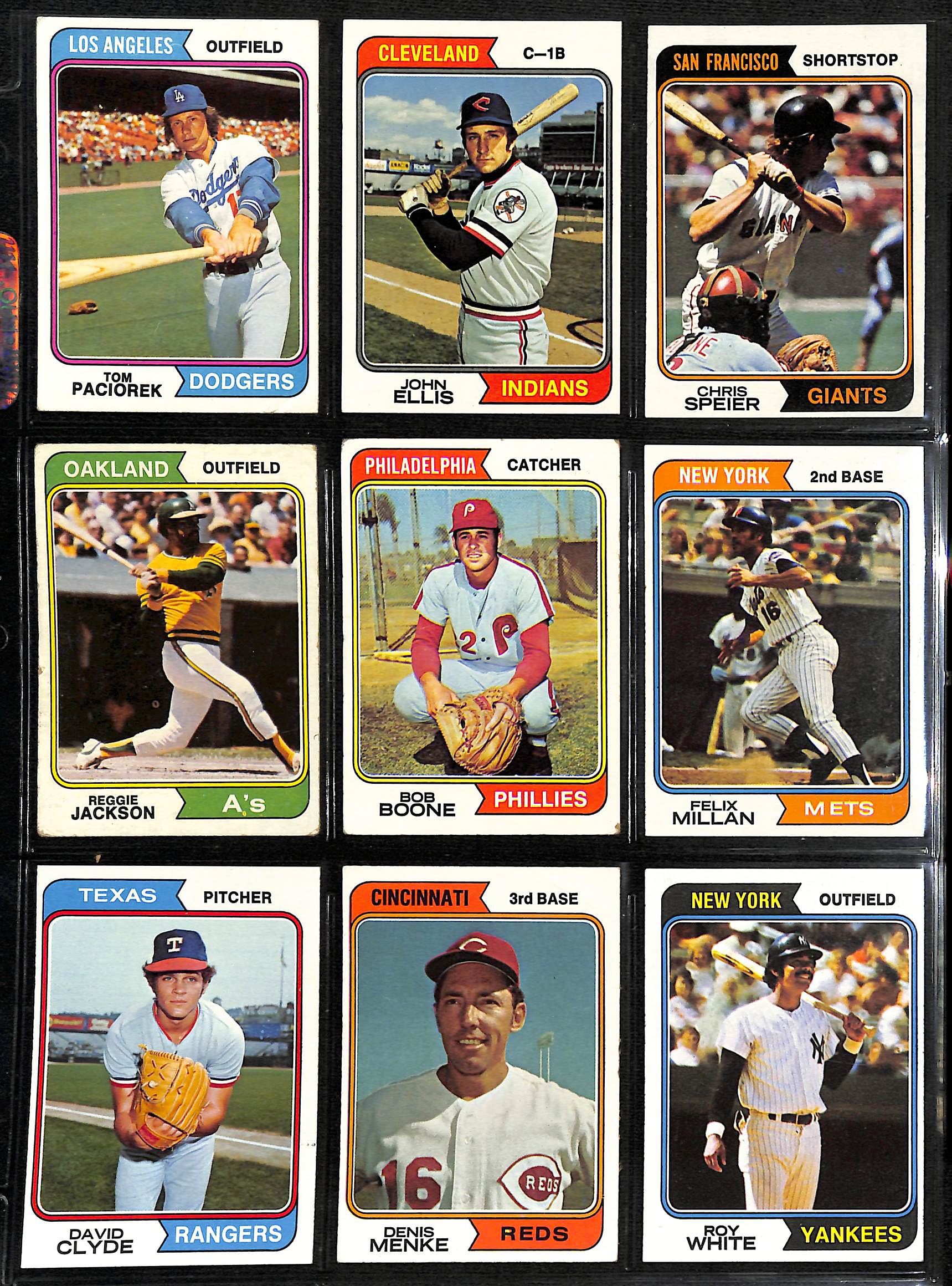 Lot Detail - 1974 Topps Baseball Card Complete Set Of 660 Cards + 44 ...