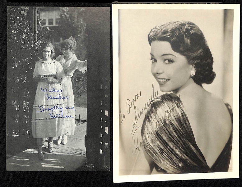 Lot of (11) Vintage Entertainment Signed Photos (5x7 and smaller) w. Liza Minnelli,  + (JSA Auction Letter)