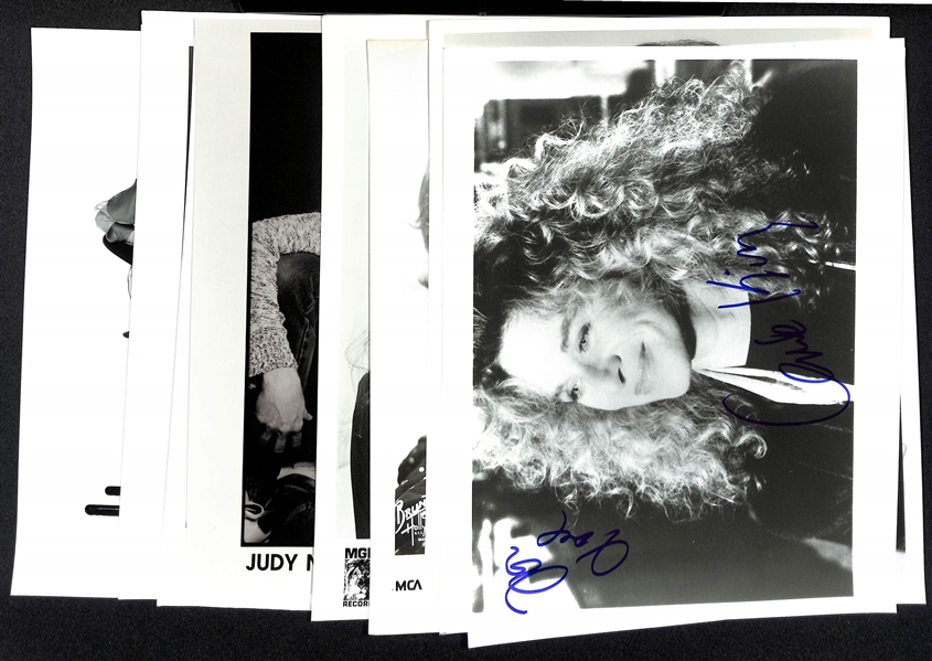 Lot of (10) Entertainment Signed Photos/Programs/Multi-Signed (8x10 and smaller) w. Carole King, Cheryl Ladd, + (JSA Auction Letter)