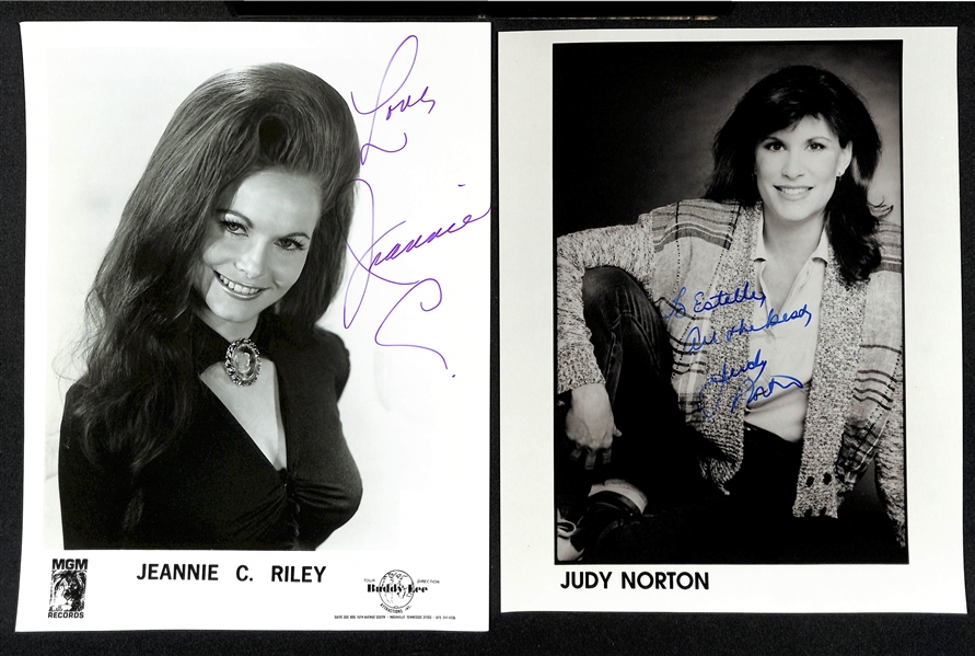 Lot of (10) Entertainment Signed Photos/Programs/Multi-Signed (8x10 and smaller) w. Carole King, Cheryl Ladd, + (JSA Auction Letter)