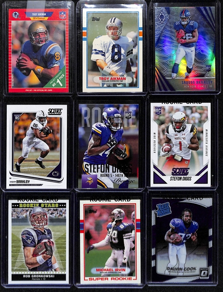 Lot of (150+) Mostly Football Rookies w. Kyler Murray, Cooper Kupp, Emmitt Smith, Brett Favre, and Many More