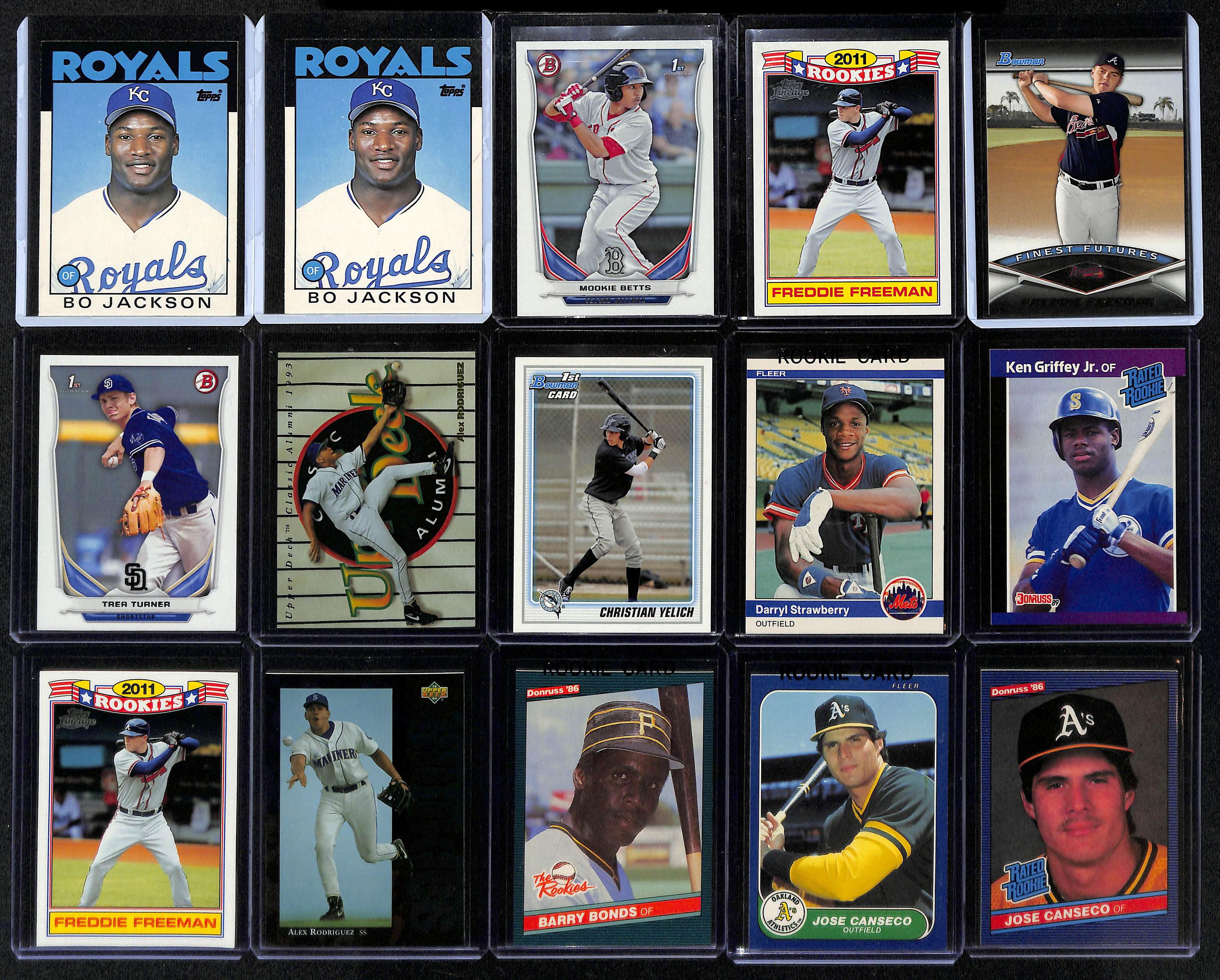 Lot Detail - Lot of (330+) Mostly Baseball Rookies w. Cal Ripken Jr ...