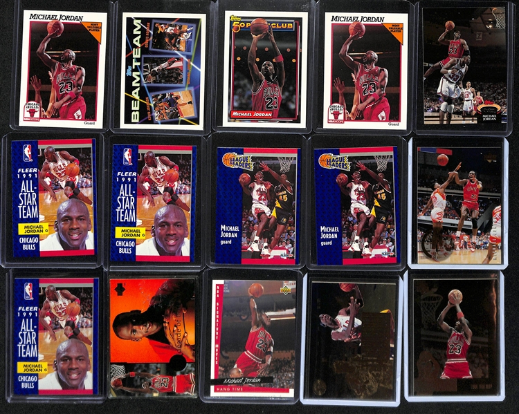 Lot of (100+) Michael Jordan Cards 