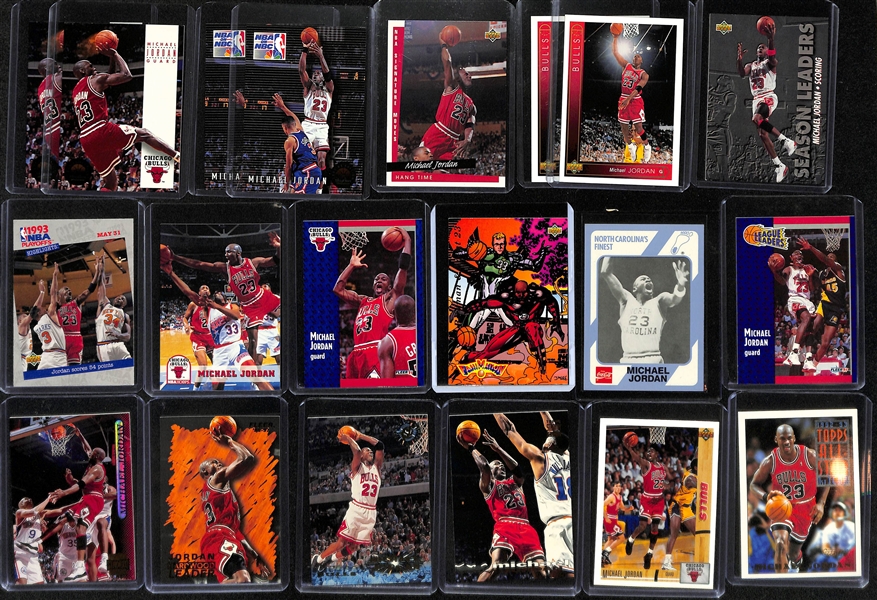 Lot of (85+) Michael Jordan Cards w. 1996 SPX # 8