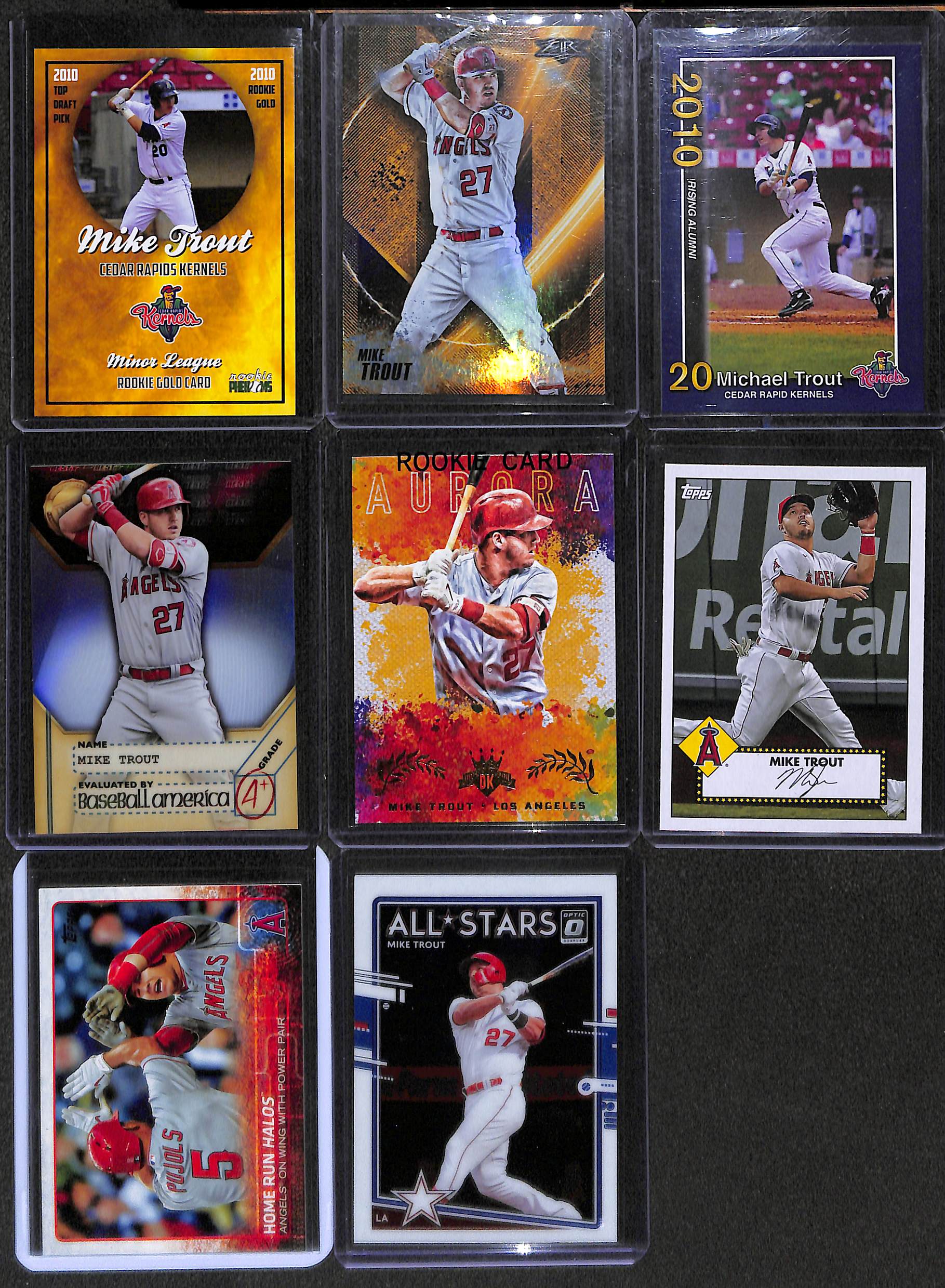 Lot Detail - Lot of (65+) Baseball Rookies and Stars lot w. (20+) Mike ...