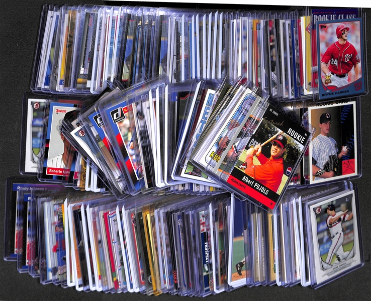 Lot of (170+) Mostly Baseball Rookies w. McGwire, Freeman, Degrom, Thomas, Pujols and Many Others