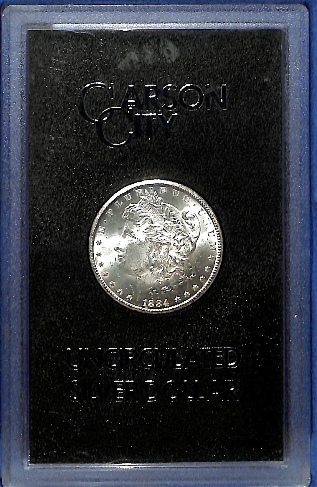 Lot Detail - Uncirculated 1884-CC Morgan Silver Dollar
