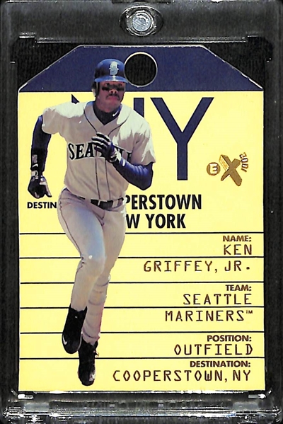 1998 Fleer EX-2001 Ken Griffey Jr. Destination Cooperstown Rare Insert Card (Super Short Print)