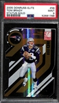 2005 Donruss Elite Tom Brady Status Gold Insert Card #ed 6/24 Graded PSA 9 Mint!