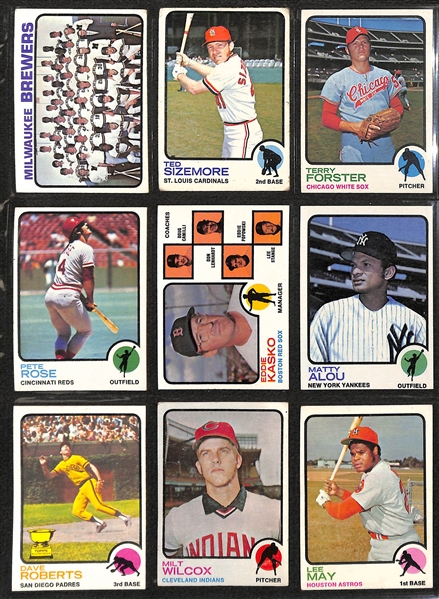  1973 Topps Baseball Complete Set  w. Mike Schmidt Rookie Card