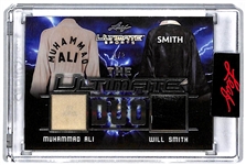Leaf Ultimate Sports "The Ultimate Duo" Muhammad Ali and Will Smith Game/Event Worn Memorabilia #d 1/2