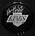 Wayne Gretzky Signed LA Kings Hockey Puck (Upper Deck UDA Sticker)