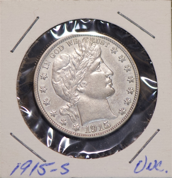 1915-S Liberty Head Half Dollar