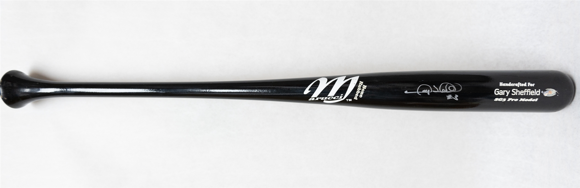 Gary Sheffield Official Marucci SG3 Pro Model Autographed Bat (JSA Cert)