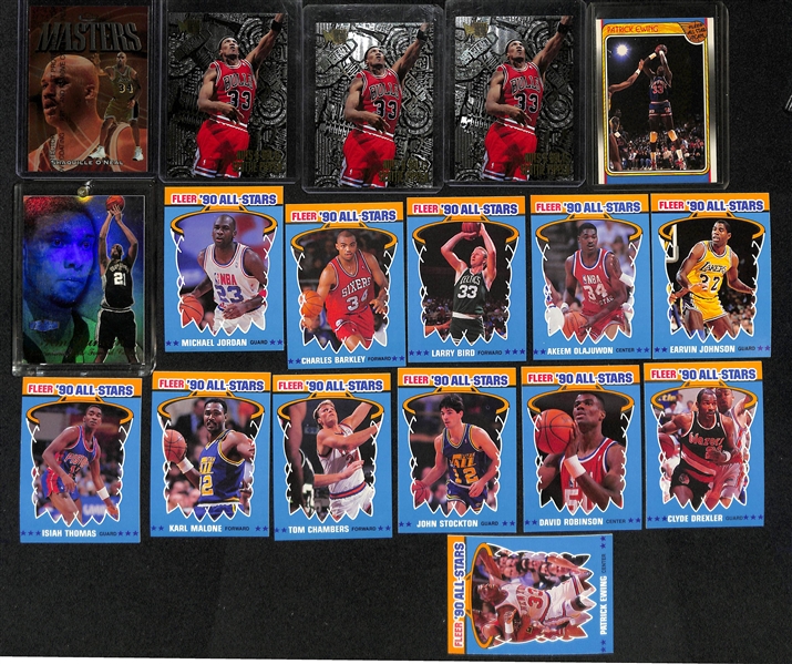 Lot of (30+) NBA Rookies and Stars Lot w. (3) Devin Booker, (4) Shaquille O'Neal Rookies and More!