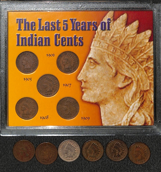 Lot of Approx (150) Assorted Indian Head Pennies