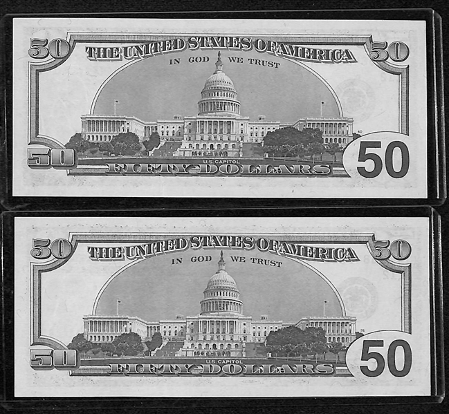 US Currency Lot - (2) $50 Bill, (4) $100 Bills