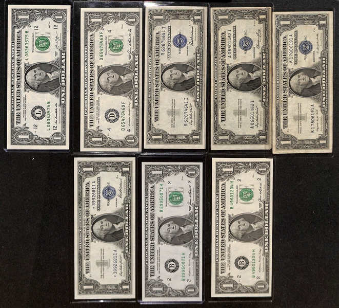 Variety of Approx 40 Notes in Denominations of $1 - $20