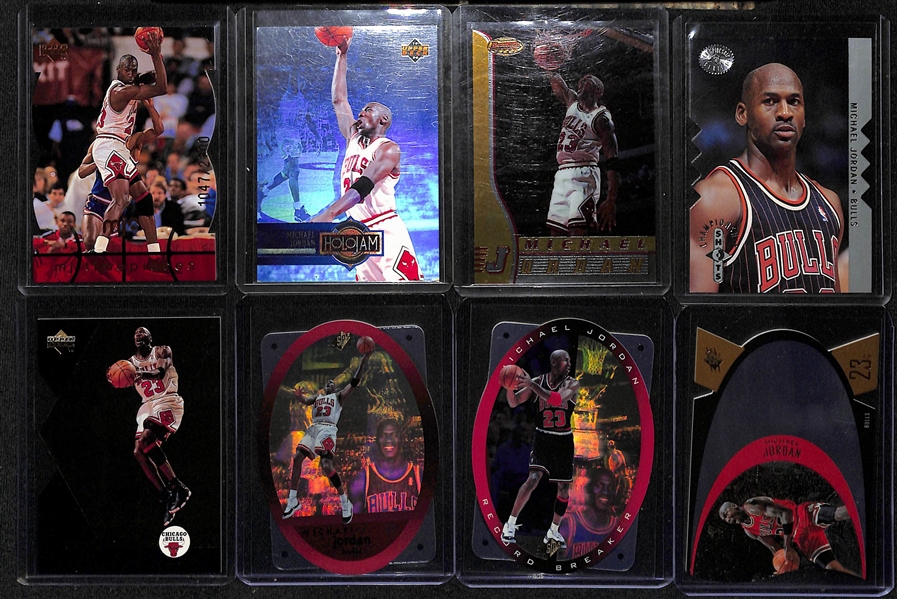 Lot of (80+) Michael Jordan Basketball Cards w. Many Inserts! 
