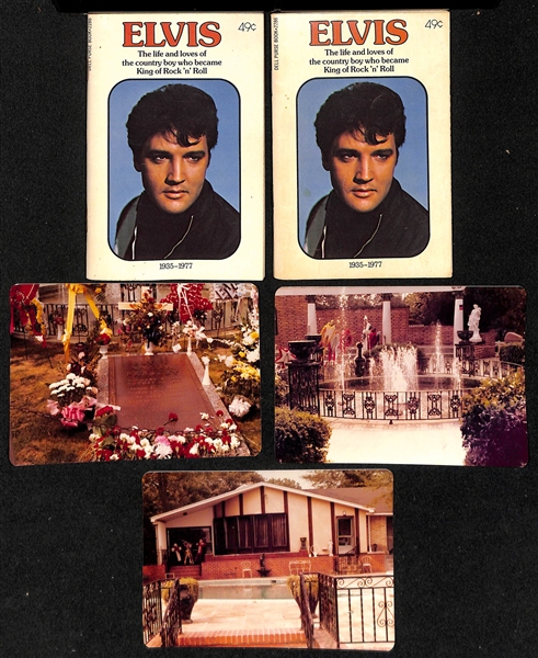 Beatles & Elvis Presley Lot of Cards & Memorabilia